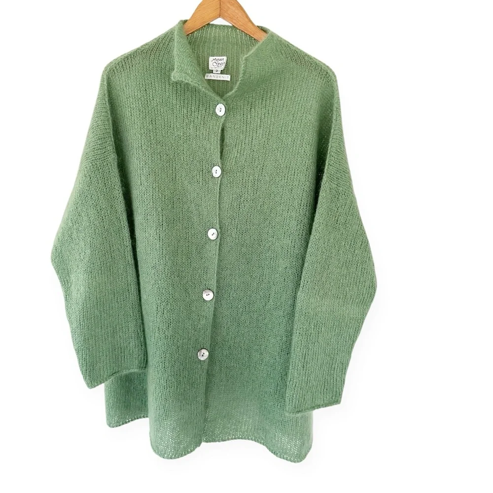Margaret O’Leary • Kid Mohair Handknit Cardigan - Picture 5 of 12